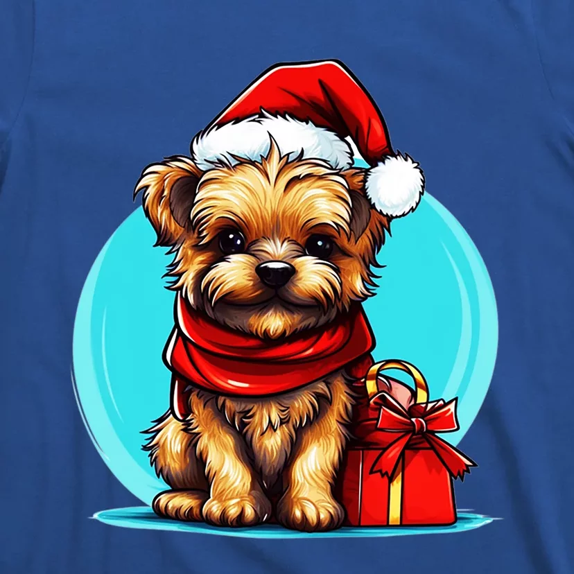 Yorkshire Terrier Lovers Christmas Cute Yorkshire Terrier Cute Gift T-Shirt