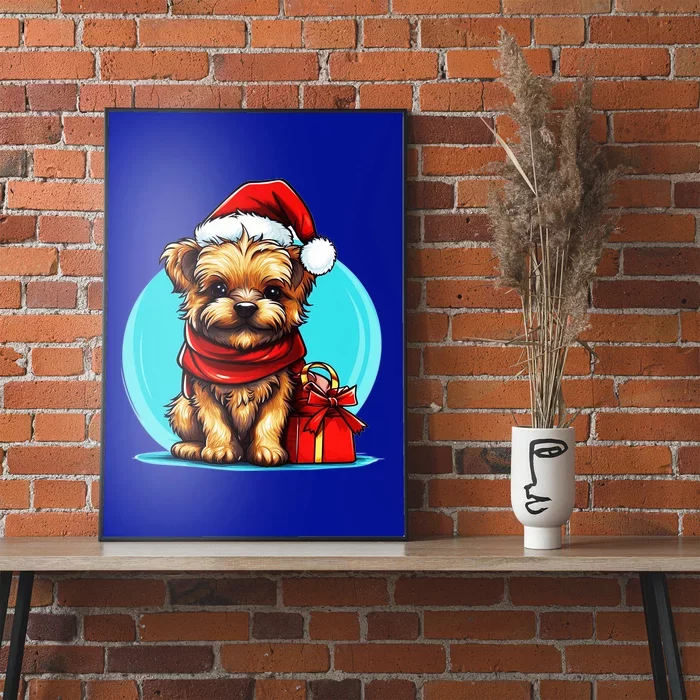 Yorkshire Terrier Lovers Christmas Cute Yorkshire Terrier Cute Gift Poster