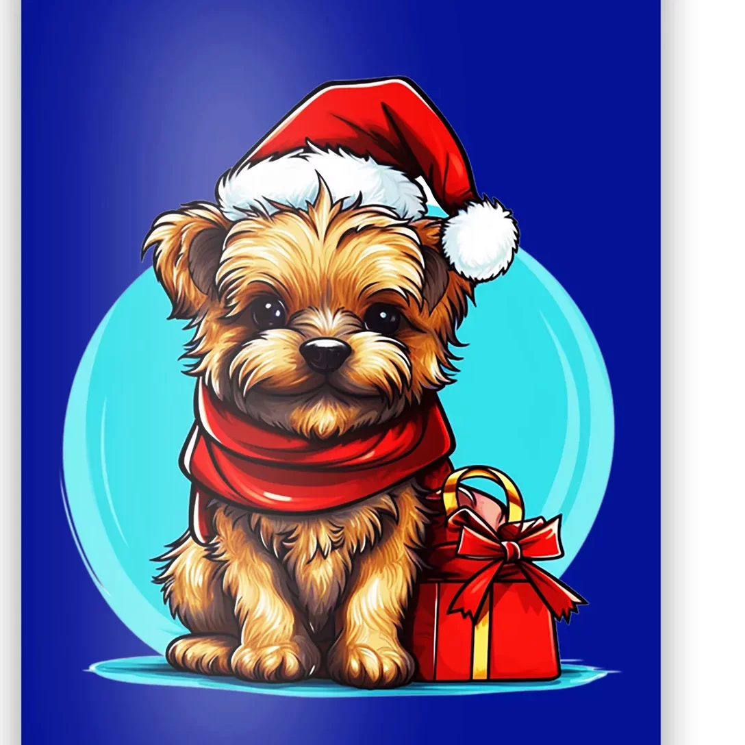 Yorkshire Terrier Lovers Christmas Cute Yorkshire Terrier Cute Gift Poster