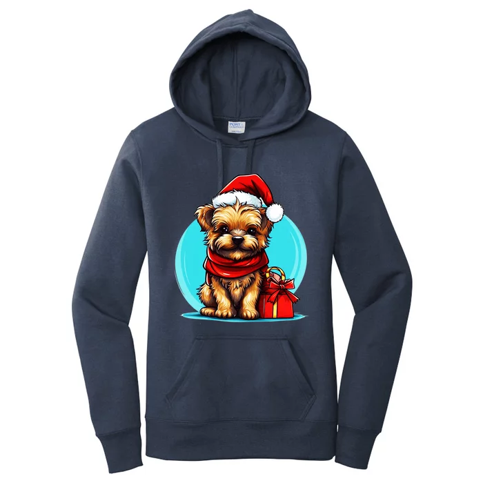 Yorkshire Terrier Lovers Christmas Cute Yorkshire Terrier Cute Gift Women's Pullover Hoodie