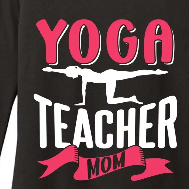 Yoga Teacher Mom Mother Hobby Mommy Mama Mothers Day Gift Womens CVC Long Sleeve Shirt