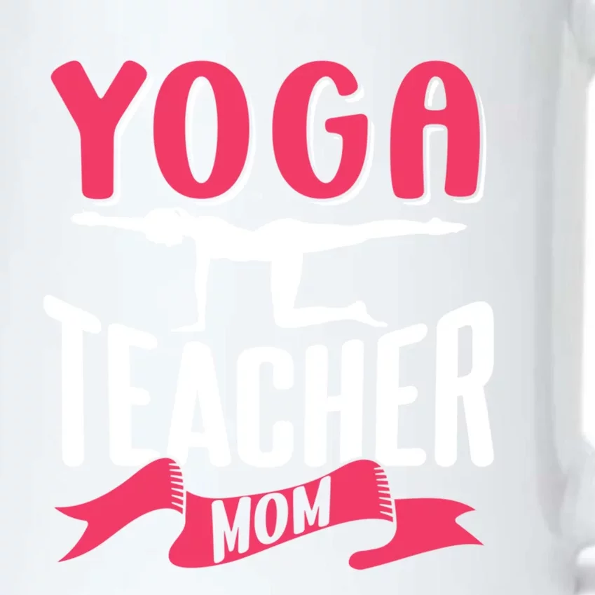 Yoga Teacher Mom Mother Hobby Mommy Mama Mothers Day Gift Black Color Changing Mug