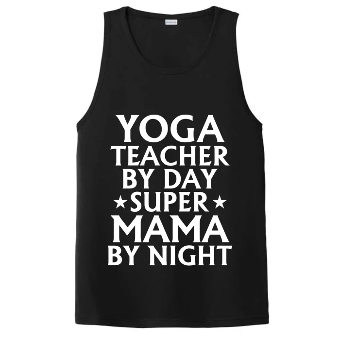 Yoga Teacher Mom Mama Gift Funny Gift Performance Tank