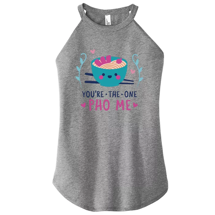 You're The One Pho Me Women’s Perfect Tri Rocker Tank