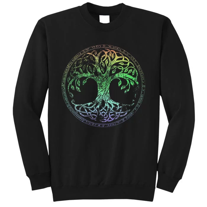 Yggdrasil Tree Of Life Norse Viking Celtic Symbol Sweatshirt