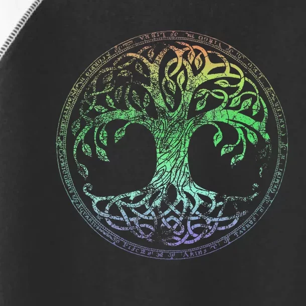 Yggdrasil Tree Of Life Norse Viking Celtic Symbol Toddler Fine Jersey T-Shirt