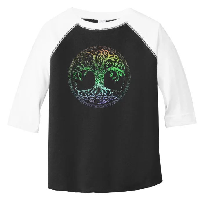 Yggdrasil Tree Of Life Norse Viking Celtic Symbol Toddler Fine Jersey T-Shirt