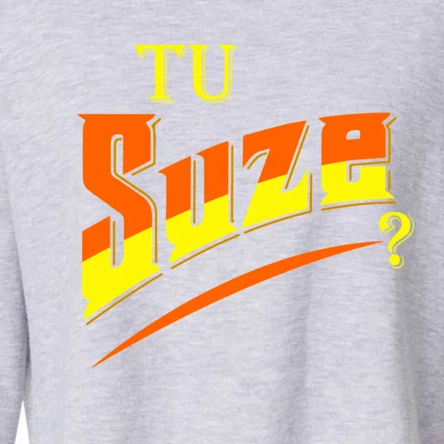 You Tu Suze Cropped Pullover Crew