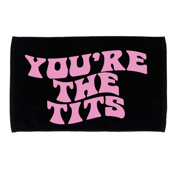 You’re The Tits Microfiber Hand Towel