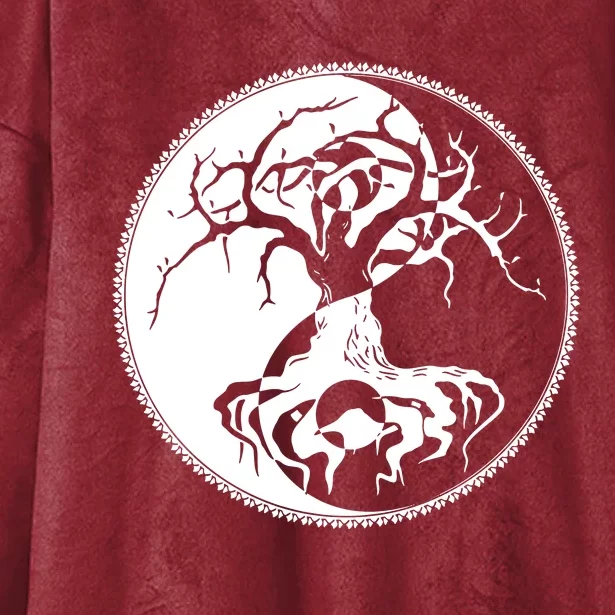 Yggdrasil Tree Hooded Wearable Blanket