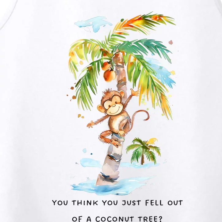 You Think You Just Fell Out Of A Coconut Tree? Kamala Harris Performance Tank