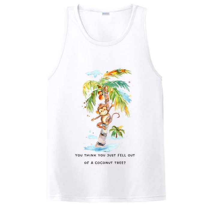 You Think You Just Fell Out Of A Coconut Tree? Kamala Harris Performance Tank