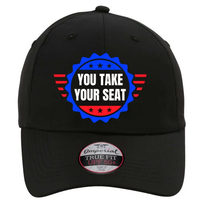 You Take Your Seat Anti Biden's Cue Cards USA Stars Stripes The Original Performance Cap