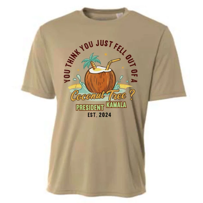 You Think You Just Fell Out Of A Coconut Tree Cooling Performance Crew T-Shirt