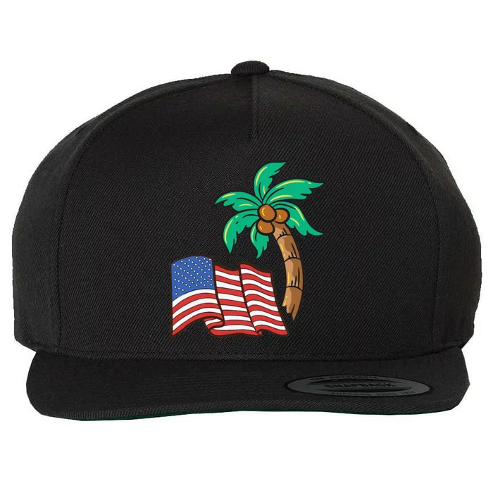 You Think You Just Fell Out Of A Coconut Tree Meme Wool Snapback Cap