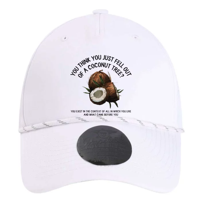 You Think You Just Fell Out Of A Coconut Tree Kamala T Shirt1.Png Performance The Dyno Cap