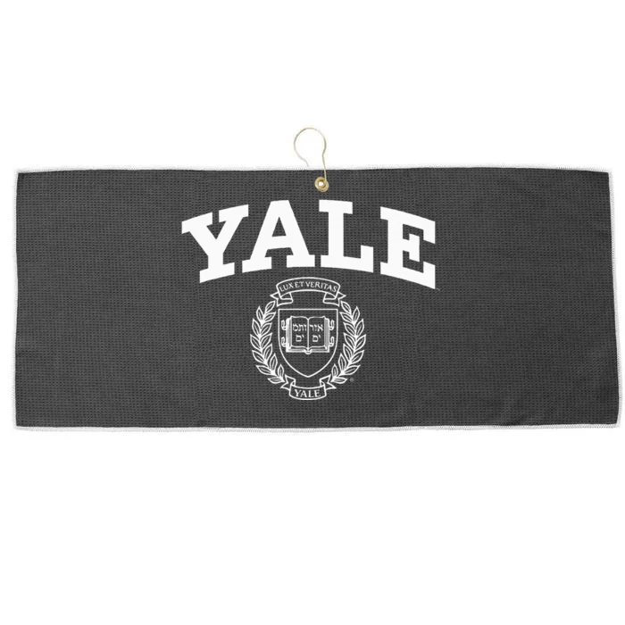 Y.A.L.E University Bulldogs Large Microfiber Waffle Golf Towel