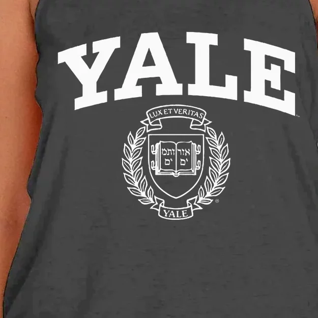 Y.A.L.E University Bulldogs Women's Knotted Racerback Tank