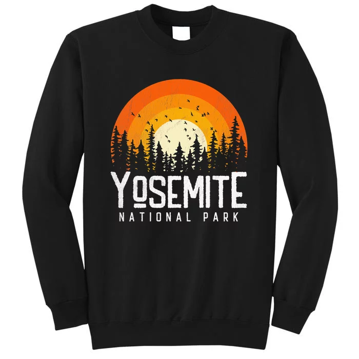 Yosemite US National Park Retro Style Vintage 70s 80s Sweatshirt