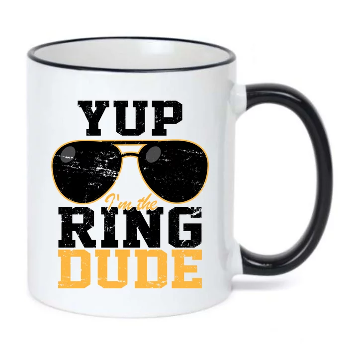 Yup I'm The Ring Dude Black Color Changing Mug