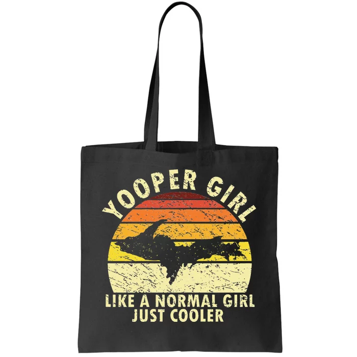 Yooper Upper Peninsula Retro Upper Michigan Tote Bag