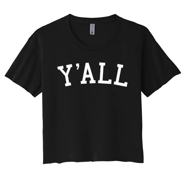 YAll University Southern Pride Women's Crop Top Tee