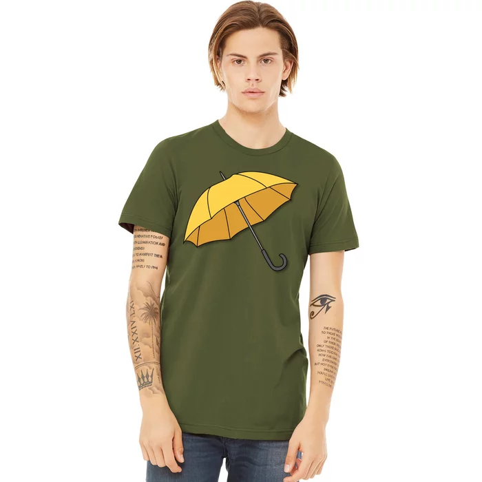 Yellow Umbrella Premium T-Shirt