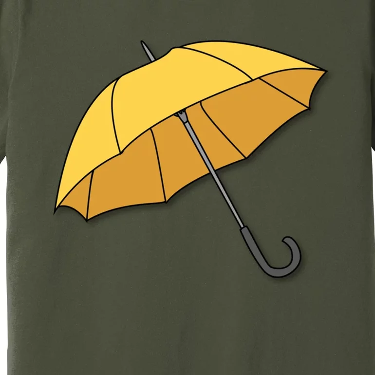 Yellow Umbrella Premium T-Shirt