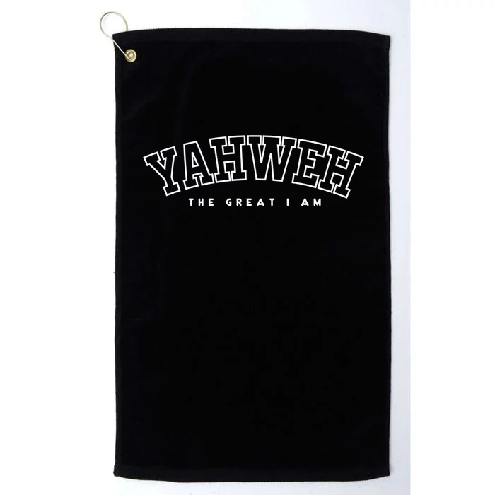 Yahweh Vintage Christian Platinum Collection Golf Towel