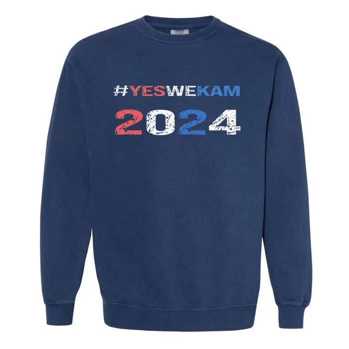 Yeswekam Vote Kamala Harris To Save Our Democracy Garment-Dyed Sweatshirt