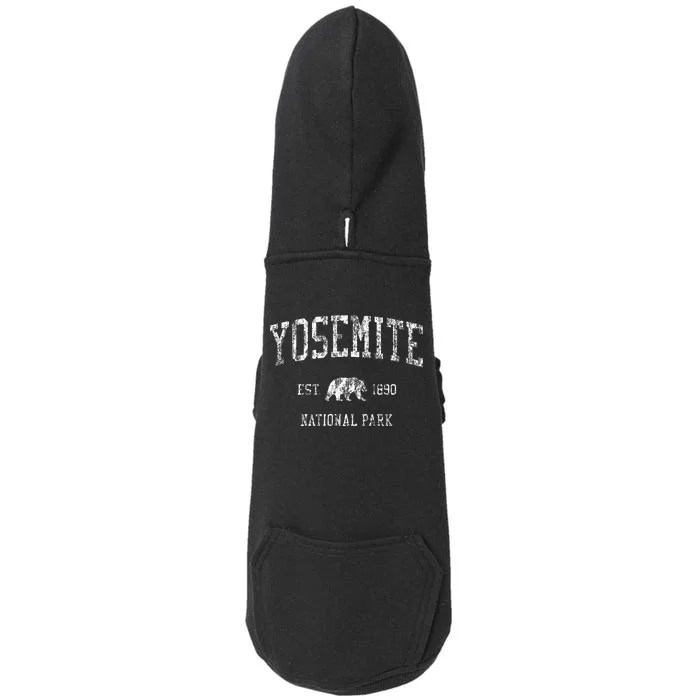 Yosemite Vintage National Park Sports Doggie 3-End Fleece Hoodie