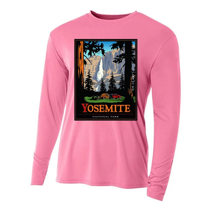 Yosemite Vintage National Park Cooling Performance Long Sleeve Crew