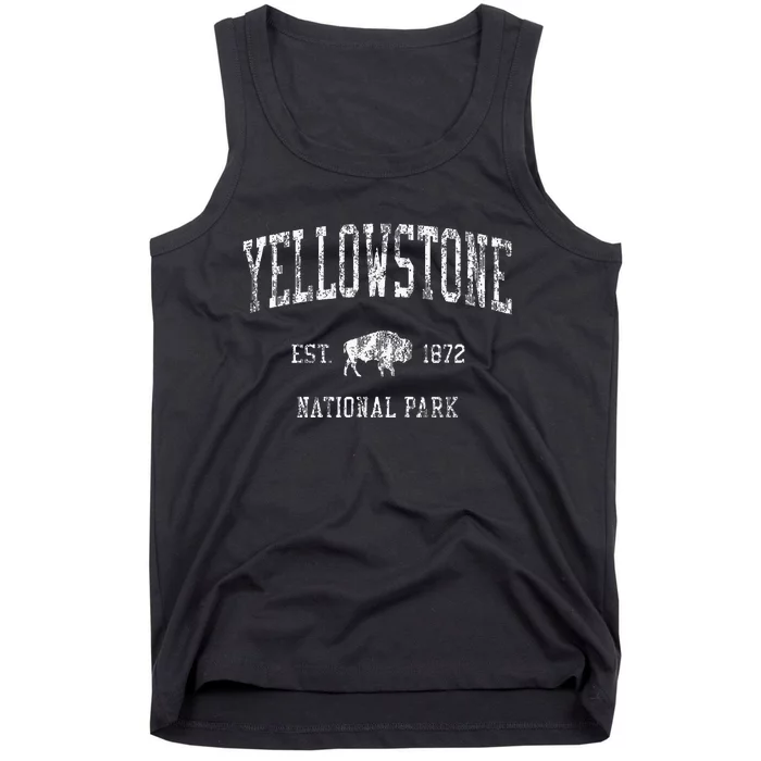 Yellowstone Vintage National Park Sports Tank Top