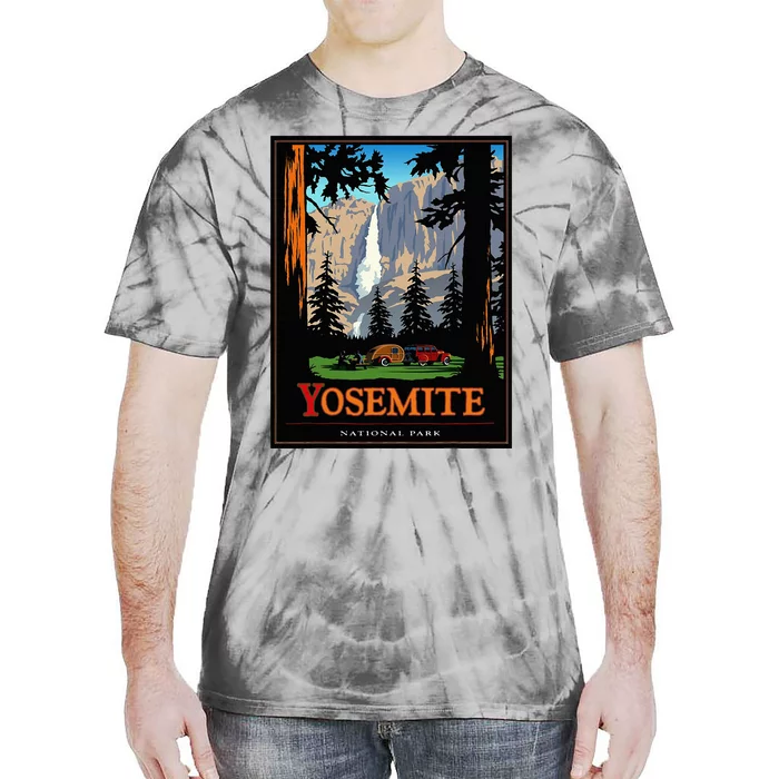 Yosemite Vintage National Park Tie-Dye T-Shirt