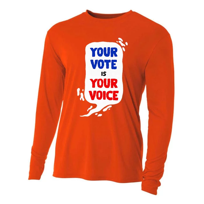 Your Vote Usa President Elections Politics 2024 Cooling Performance Long Sleeve Crew