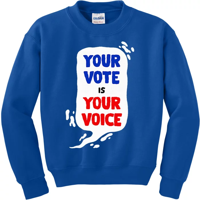 Your Vote Usa President Elections Politics 2024 Kids Sweatshirt