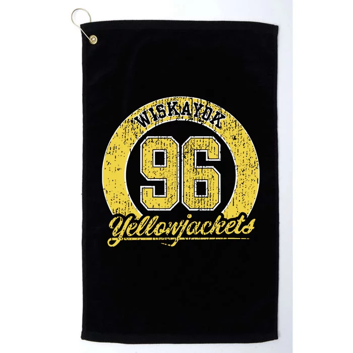 Yellowjackets Wiskayok 96 Platinum Collection Golf Towel