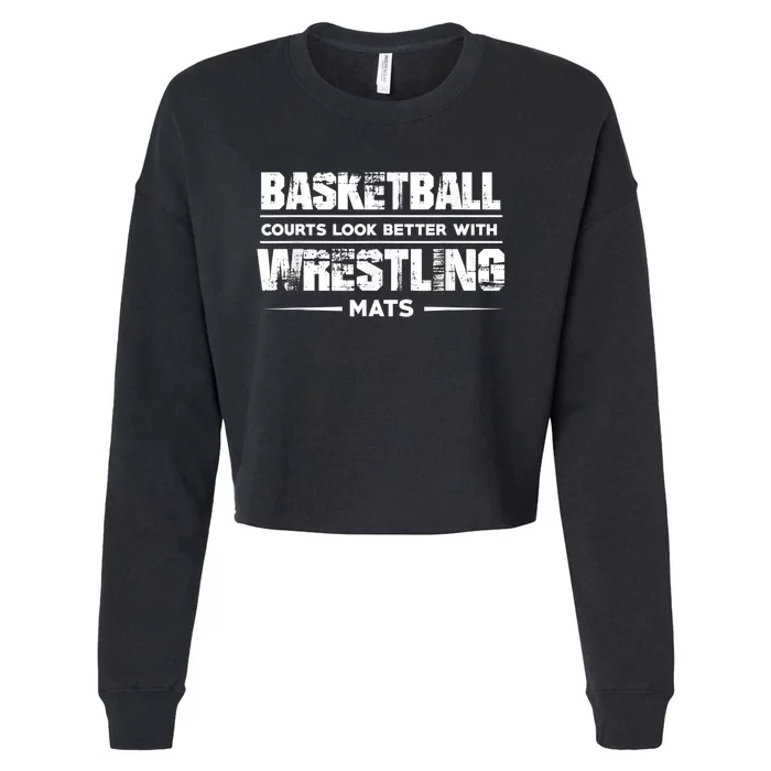 Youth Wrestling Apparel Cropped Pullover Crew