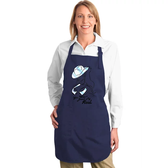 You Wont Break My Soul Full-Length Apron With Pocket