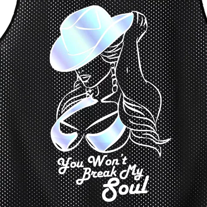 You Wont Break My Soul Renaissance Mesh Reversible Basketball Jersey Tank