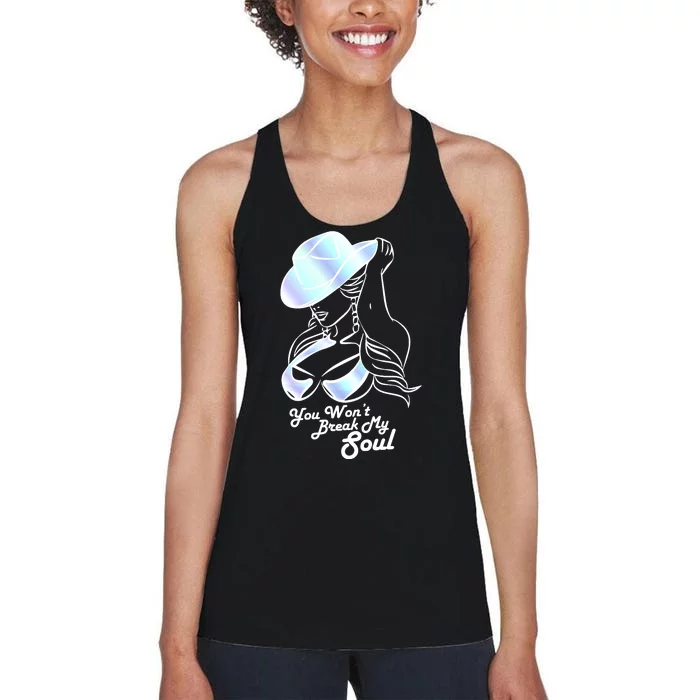 You Wont Break My Soul Renaissance Women's Racerback Tank