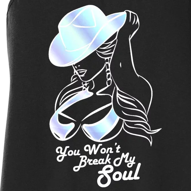 You Wont Break My Soul Renaissance Women's Racerback Tank