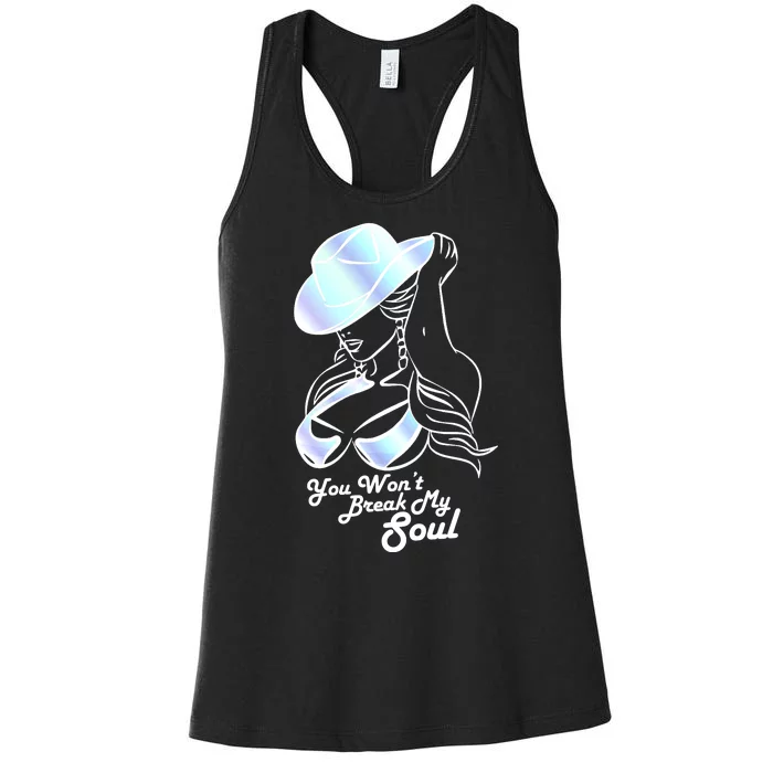 You Wont Break My Soul Renaissance Women's Racerback Tank