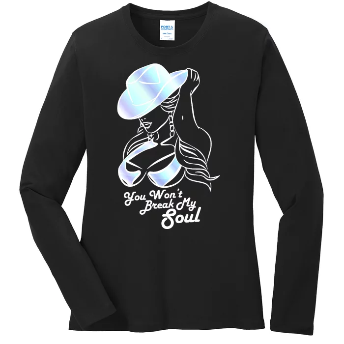 You Wont Break My Soul Renaissance Ladies Long Sleeve Shirt