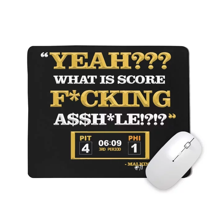 Yeah What Is Score Fucking Mousepad