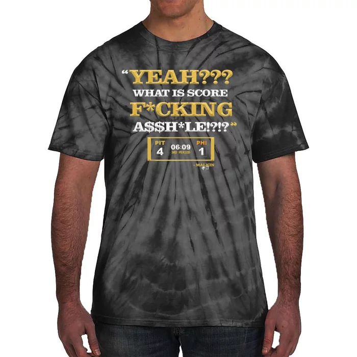 Yeah What Is Score Fucking Tie-Dye T-Shirt