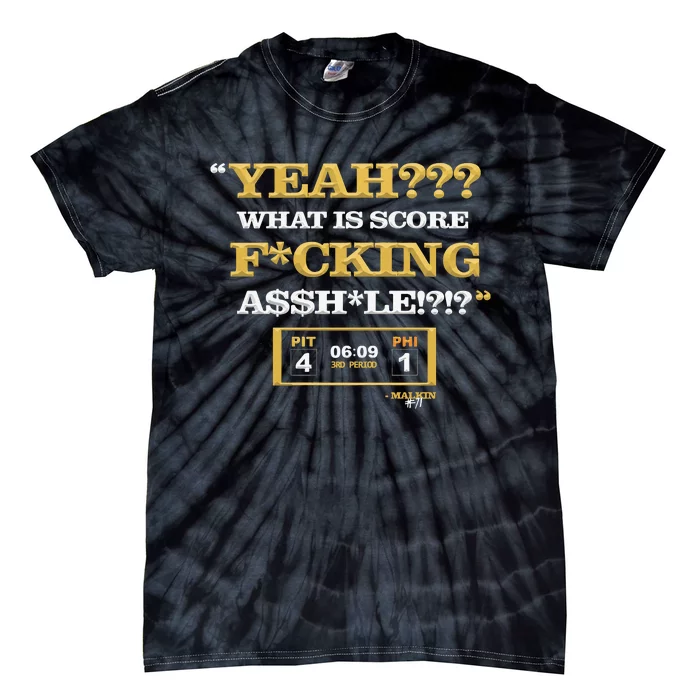 Yeah What Is Score Fucking Tie-Dye T-Shirt