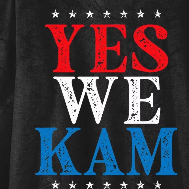 Yes We Kam Saying Quote Hooded Wearable Blanket