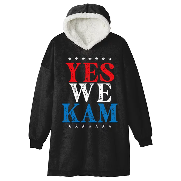 Yes We Kam Saying Quote Hooded Wearable Blanket