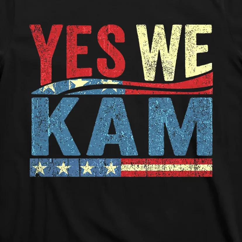 Yes We Kam Madam Kamala Harris Vote For Usa President 2024 Election Kamalaharris T-Shirt